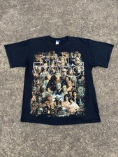 Vintage Star Wars Full Cast Promo Short Sleeve Blue Tag LucasFilms Sz L