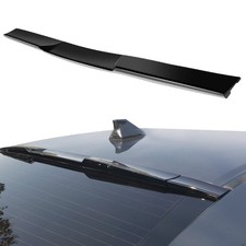 Universal Rear Roof Spoiler Abs Fits Most Cars Glossy Carbon Look