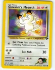 New ListingGiovanni's Meowth - 74/132 Gym Challenge - Pokémon TCG - 2000
