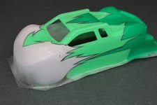 New Custom Painted Body for Losi Mini-T 2.0 1/16 Scale Truck w/Rear Spoiler