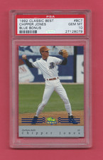 1992 Classic Best Chipper Jones Blue Bonus #BC7 PSA 10 (Pop 8)