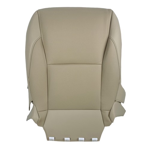 For LEXUS ES350 Driver & Passenger Perforated Bottom Seat Cover Tan 2007-2012 - Picture 6 of 10