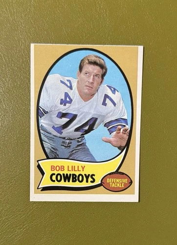 1970 TOPPS FOOTBALL #87 BOB LILLY DALLAS COWBOYS HOF EX (MC)