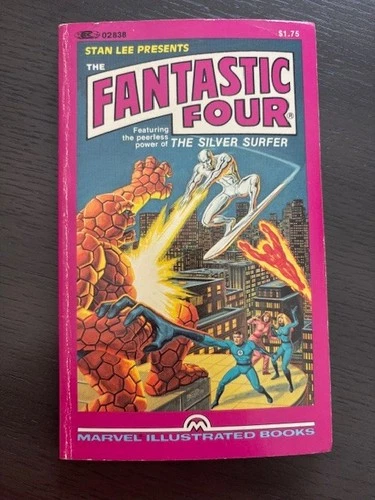 STAN LEE PRESENTS THE FANTASTIC FOUR MARVEL ILLUSTRATED BOOKS VINTAGE 1982 1st