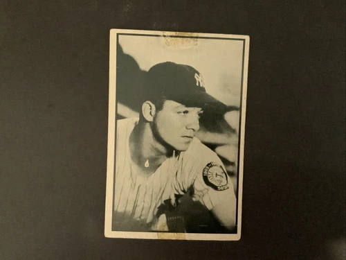 1953 BOWMAN BASEBALL BLACK & WHITE SET BREAK-UP #54 BILL MILLER VGX