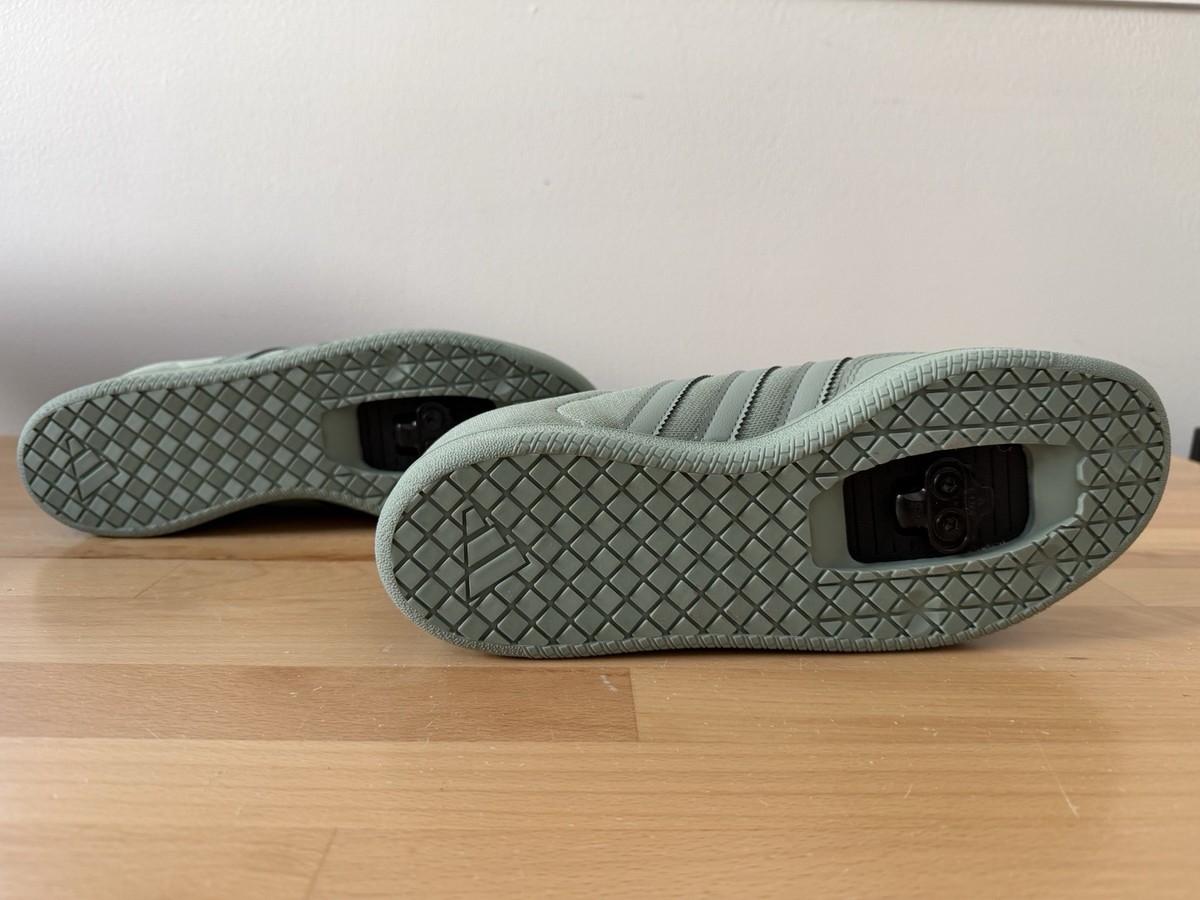 New ADIDAS VELOSAMBA Made with Nature Cycling Shoe Sage Green M8.5