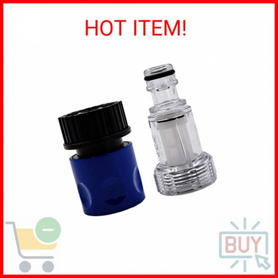 #ad AR Blue Clean PW909103K Quick Connect Adapter 3 4 Inch Garden Hose $14.34