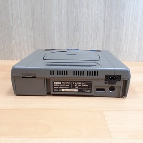 SEGA SATURN Console Japan with 2 controllers, 5 Games & cables tested