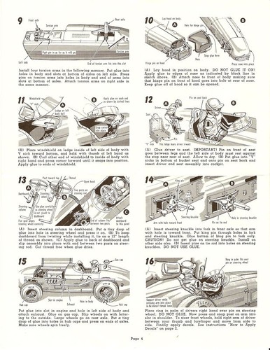 Kit de Instrucciones Modelo INDIANAPOLIS RACER Monograma 6715 - Imagen 2 de 2