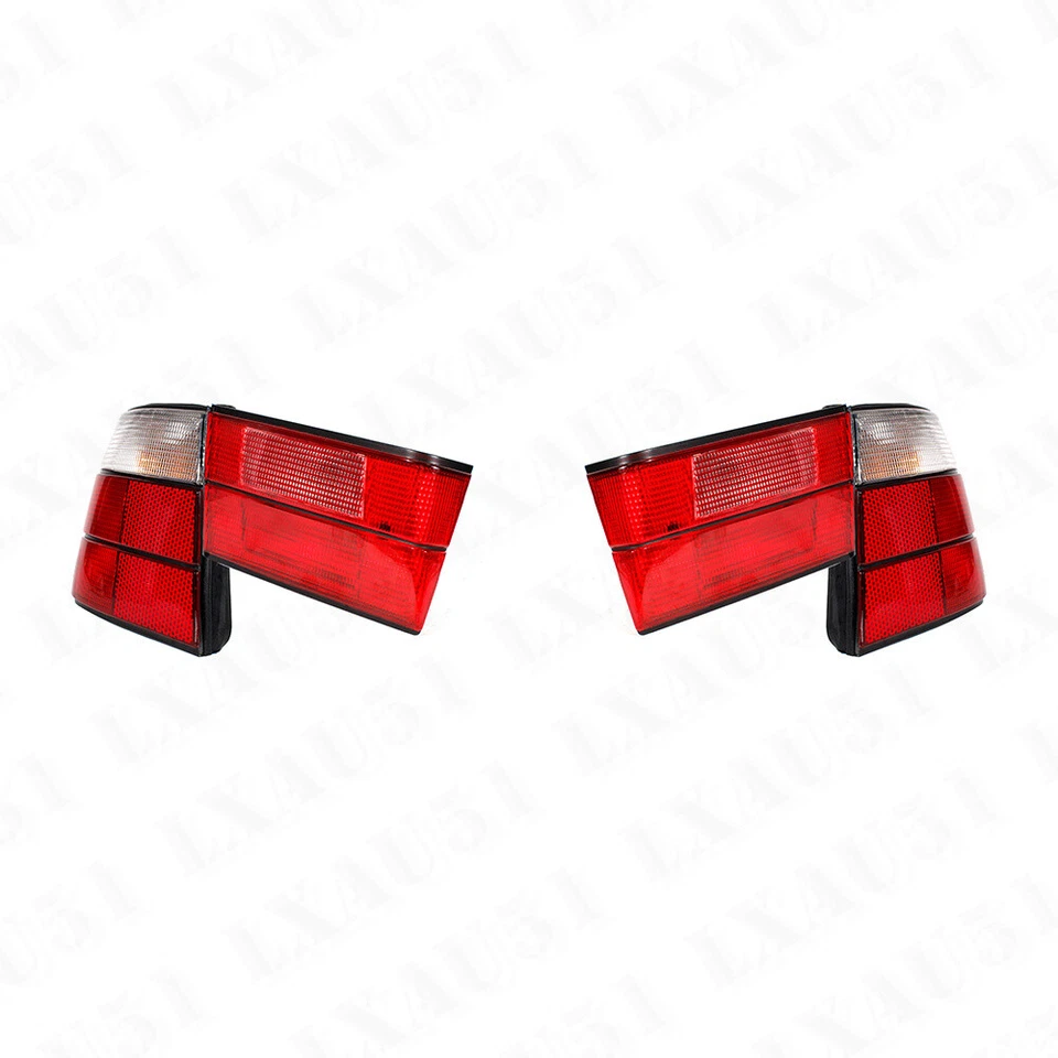 4Pcs Set For BMW E34 Sedan 525i 540i Halogen Rear Tail Light Lamp With White - Image 4 of 4