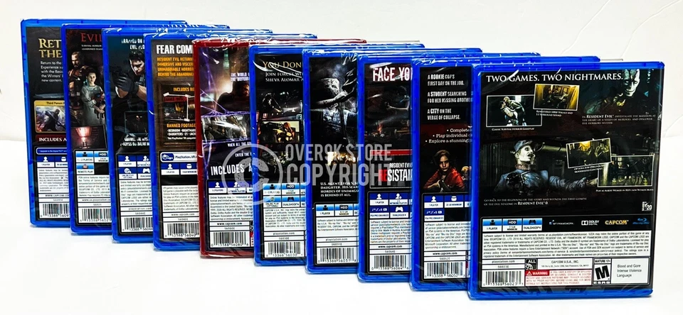 Resident Evil Bundle Collection w/ 10 Games - PS4 - US VERSION - New | Sealed - Image 2 of 4