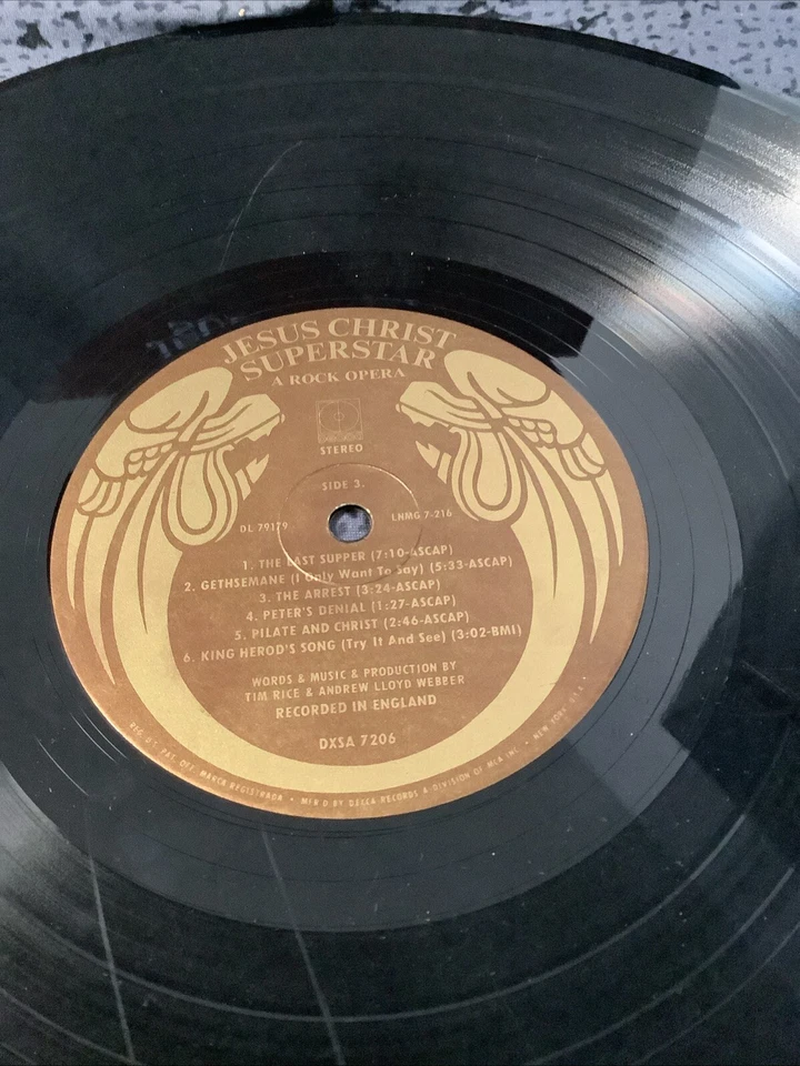 Jesus Christ Superstar Album DXSA 7206 Foto 3 de 4
