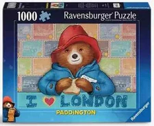 Ravensburger Paddington I Love London 1000 Pc Puzzle - NEW - FREE Shipping!