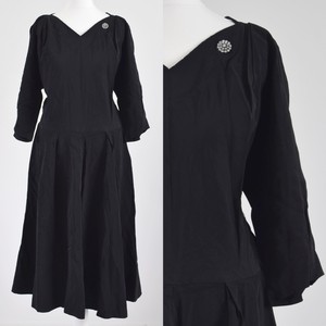 black diamante dress