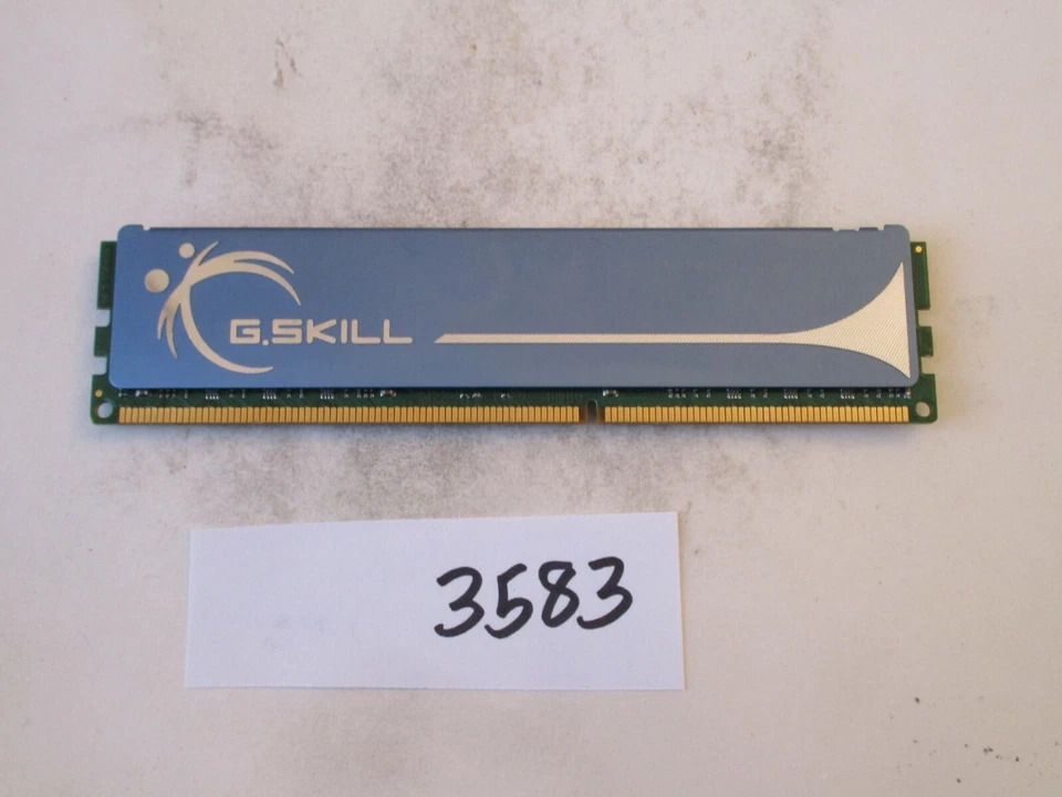 G.Skill F3-10666CL8D-4GBHK 2Gb PC3-10666 1333Mhz DDR3 Desktop Memory RAM (3583) - Image 2 of 2