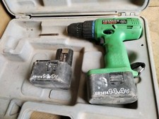 Hitachi - DS 14 DVF ??UNTESTED??- Cordless Drill - 14.4V BATTERIES, CASE K2B5/45