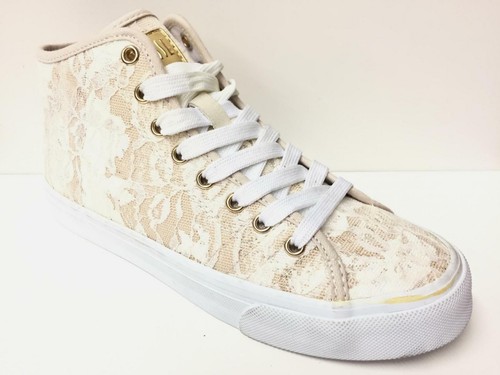 Sneakers alte con pizzo | OVS