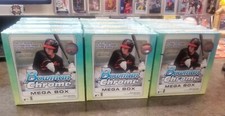 TOPPS 2020 Bowman Chrome Mega Box Lot of (12) Sealed NEW Baseball -Bobby Witt JR