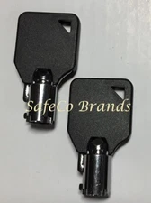 2-Tubular Keys for HuskyPro & Mac Tool Box Key Series 001-100 SafeCo Brands 