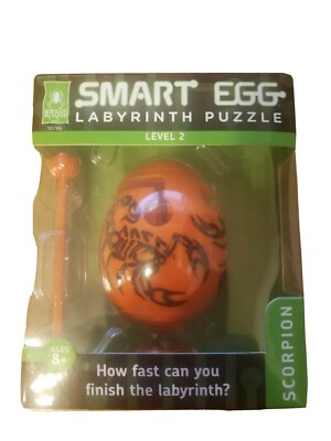 Bepuzzled Smart Egg Level 2 Scorpion Labyrinth Puzzle NEW