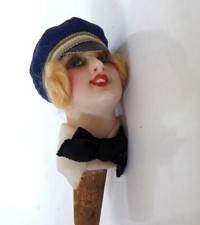 Studentenliebchen Flaschenst&ouml;psel 1920 kess Girl Studentica Corps Burschenschaft