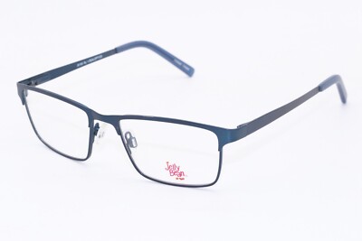 NEW JELLY BEAN MATTE NAVY JB 169 RECTANGLE AUTHENTIC FRAMES EYEGLASSES 47-16