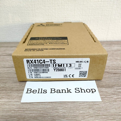 Mitsubishi RX41C4-TS PLC Processor Module MELSEC IQ R NEW