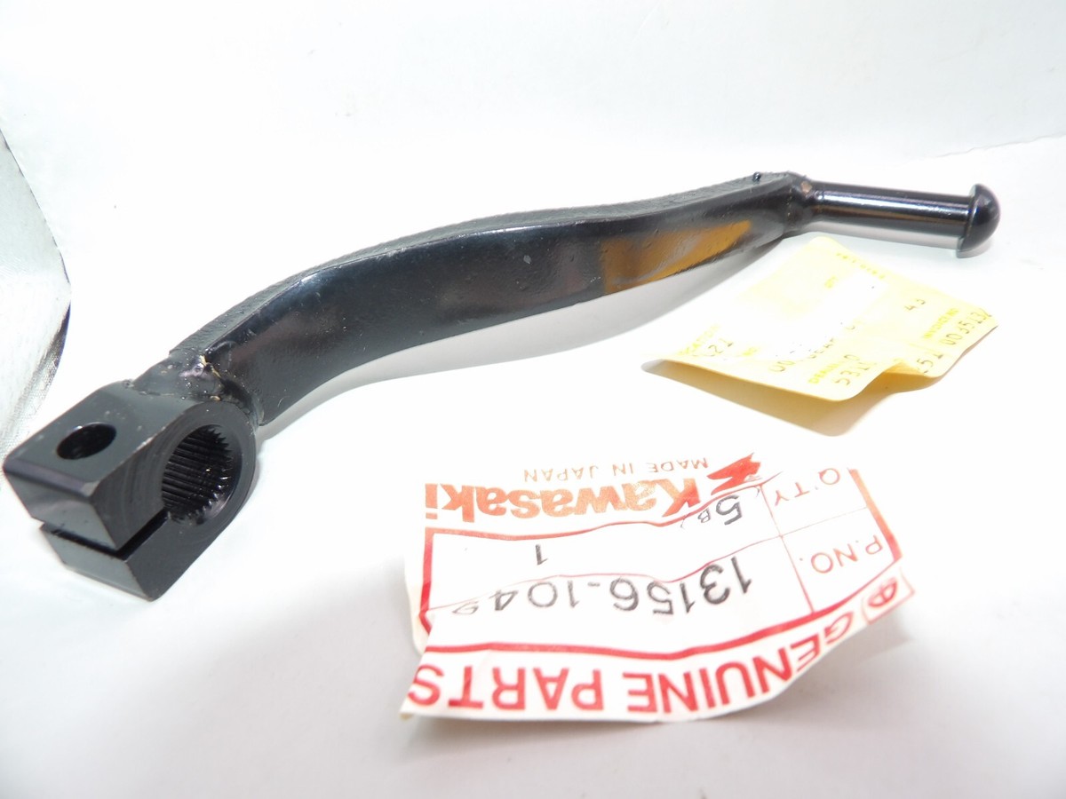 82 Kawasaki KDX 80 Shifter Shift Lever Arm 13156-1049 for sale