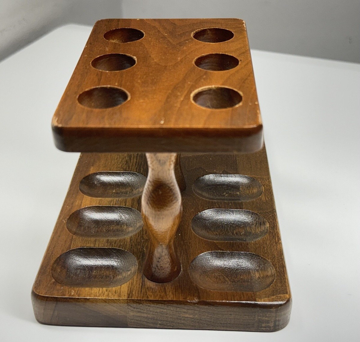 Dun hill パイプ 置物 dunhill wooden 6 x pipe rock stand | eBay