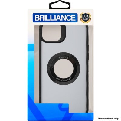 Brilliance LUX For iPhone 14 Plus G Style Skin Feel with Nice CD Design Black