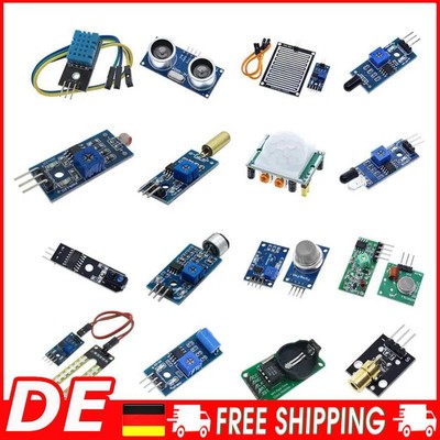 16pcs/Lot Sensors Modules Starter Kit Project Super Starter Kit for Arduino Kit