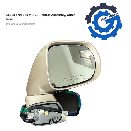 OEM Lexus Right Side Mirror Camera 2010-15 Lexus RX350 RX450H 87910-48610-C0