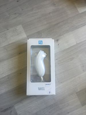Nunchuck (manette) Pour Wii Non Officiel - Rouge - En Caoutchouc - Occasion
