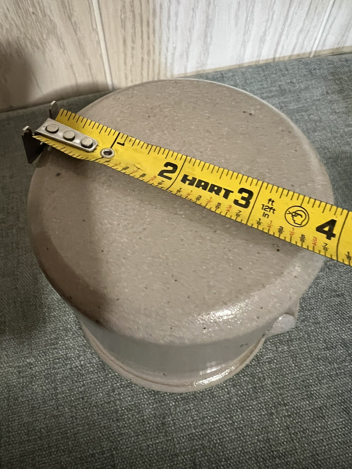 Salmon Falls Dover NH stoneware saltglaze blue flower design 4.5” eBay