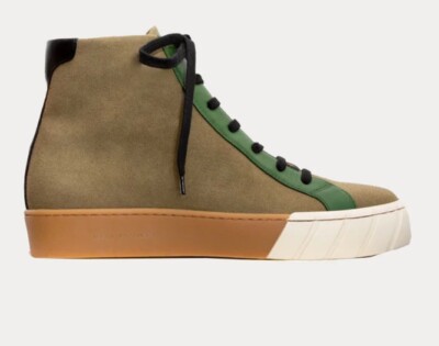 Dear Frances Seek High Top Green Shoes Women s 36 /6 US