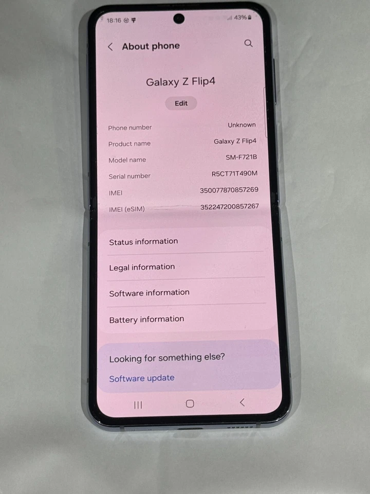Samsung Galaxy Z Flip4 · 128GB, photo 1 of 5