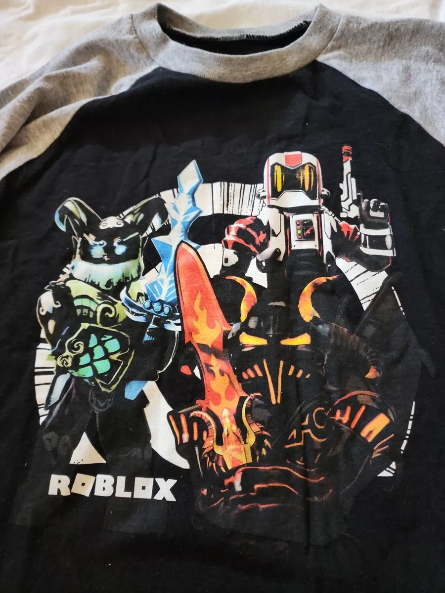 Little & Big Boys Crew Neck Roblox Long Sleeve Graphic T-Shirt