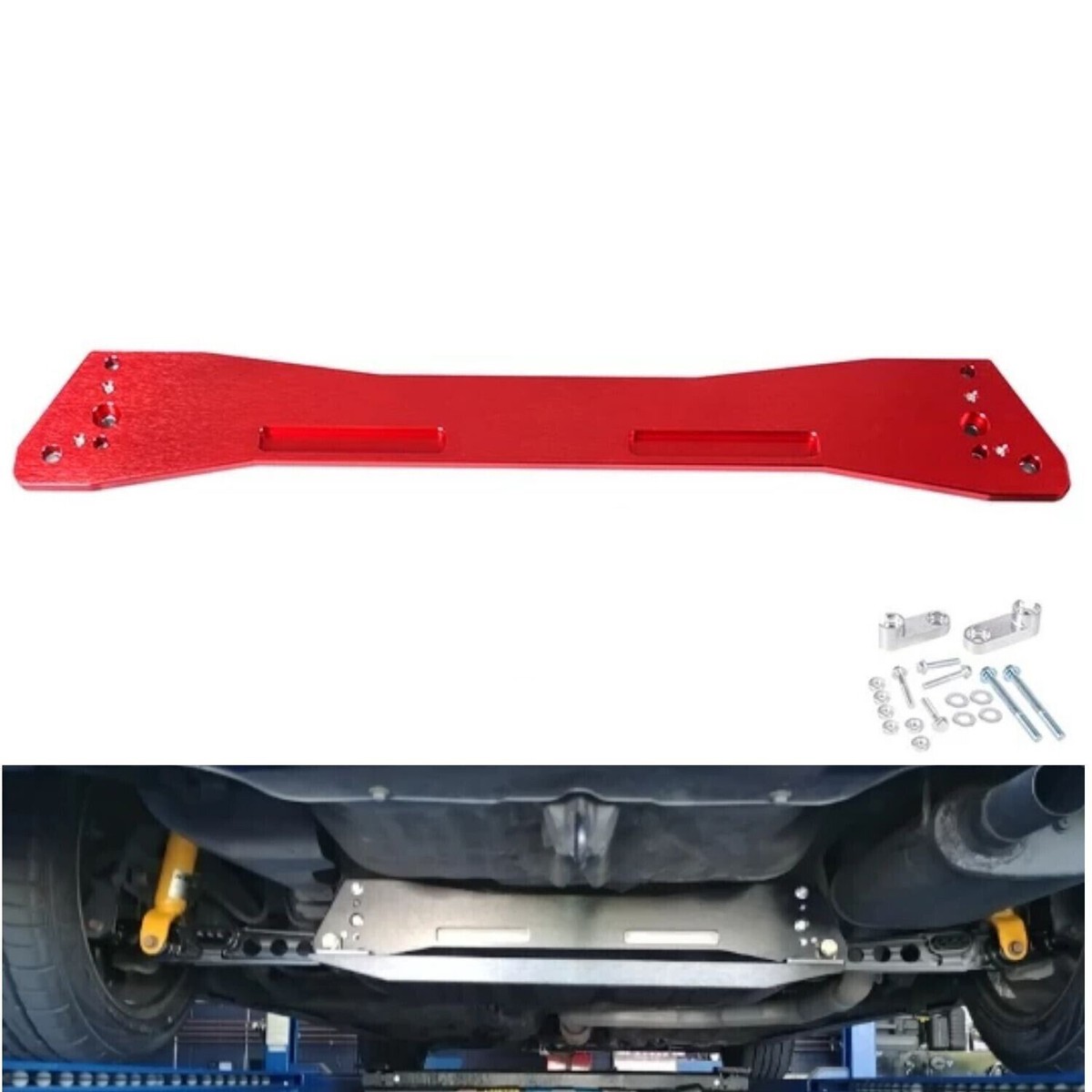 Rear Subframe Brace Fit For Honda Civic EG 92-95 Del Sol 93-97 Integra 94-01 NEW - View #6