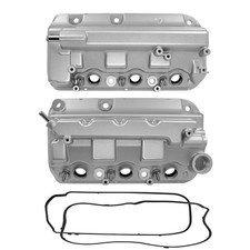 2 Front Rear Engine Valve Cover W Gasket For Honda Ridgeline Odyssey Acura Tl