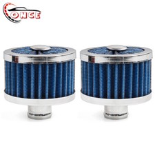 2pcs Extra Flow 1 To 1-14 Push In Valve Cover Baffle Breather Vent Filters