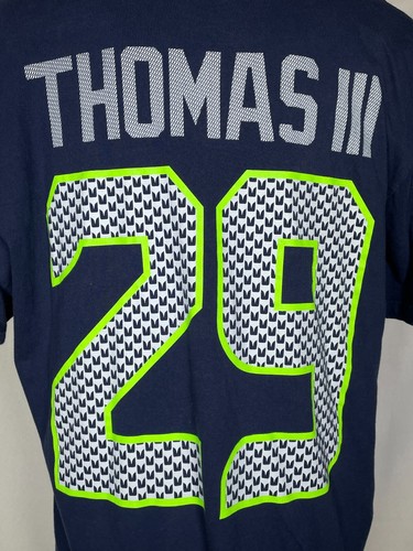 Earl Thomas III #29 Seattle Seahawks T-Shirt NIKE Super Bowl XLVIII Men's XXL - Picture 9 of 12