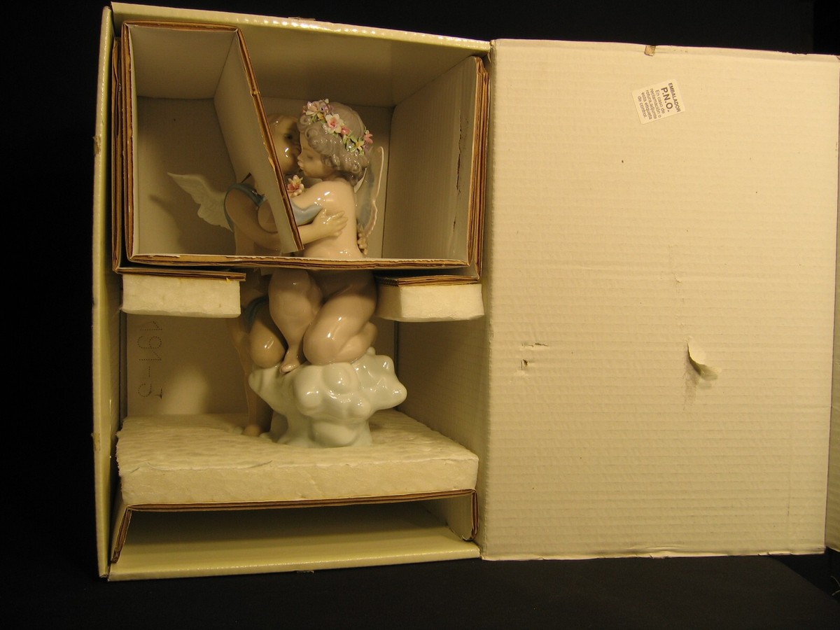 Lladro 1824 Heaven And Earth Ltd Ed w/ Base, Origin Box - Perfect