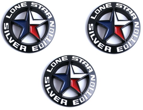 2pcs Chrome Lone Star Texas Edition Car Trunk Emblem Badge Decal Sticker - Foto 9