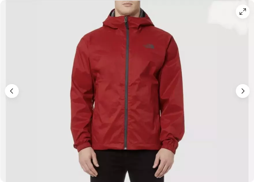 The north face clearance quest jacket red