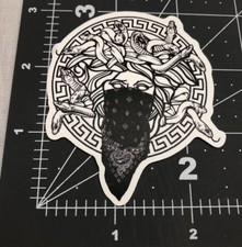 Roman Medusa Goddess Skateboard Laptop Guitar Decal Sticker B8M