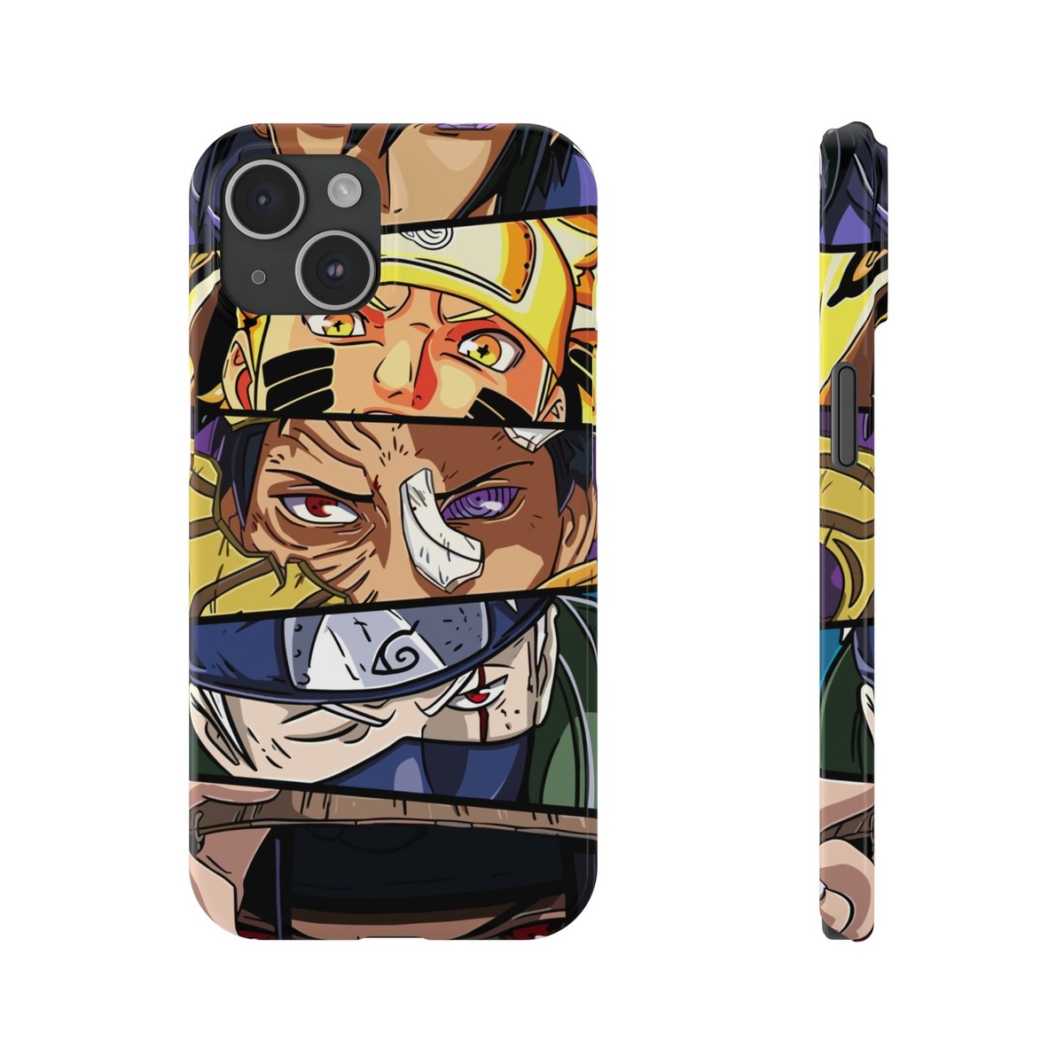 Naruto Anime Slim Phone Case for ALL iPhones, White, Naruto