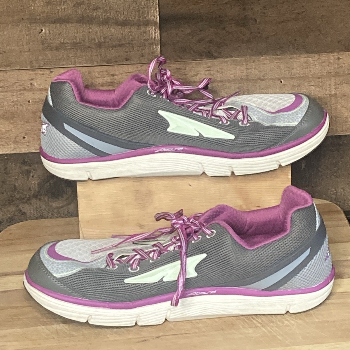 Altra Running Shoes Womens Gray Purple Intuition Zero