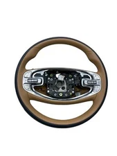 2023 GENESIS GV80 PRESTIGE DRIVER LEATHER WRAPPED STEERING WHEEL W/HEAT *INDENT*