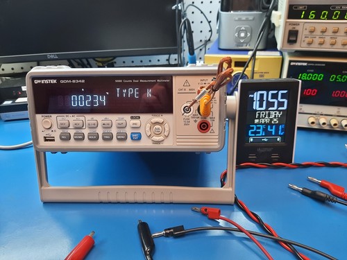 GW Instek GDM-8342 Dual Display Bench Multimeter w/USB CLEAN TESTED WORKS - Picture 24 of 24