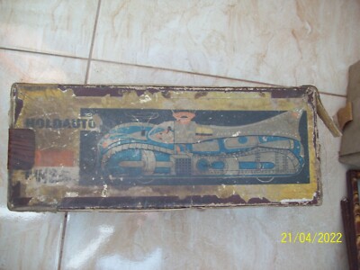 Vintage rare first Hungary Space Toy Rocket Car Holdauto BOX ONLY